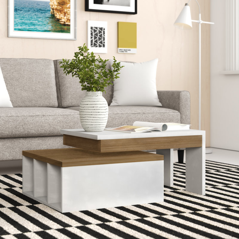 Zipcode Design Couchtisch Madison mit Stauraum & Bewertungen | Wayfair.de